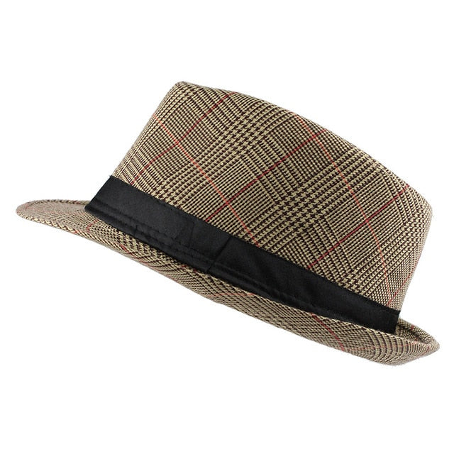 striped Fedora