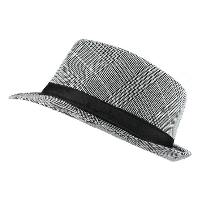 striped Fedora