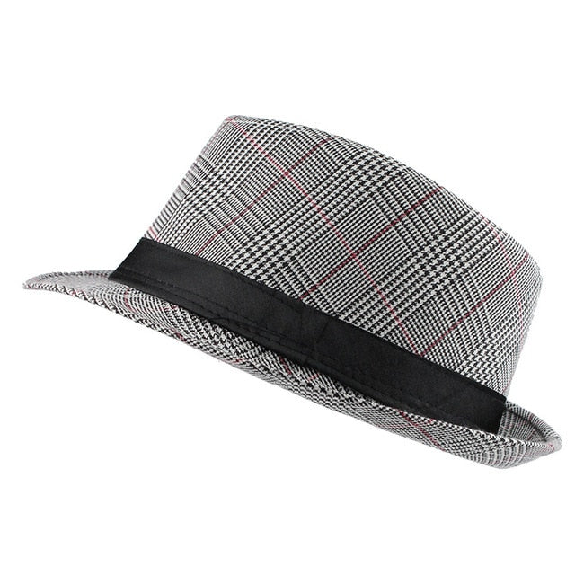 striped Fedora