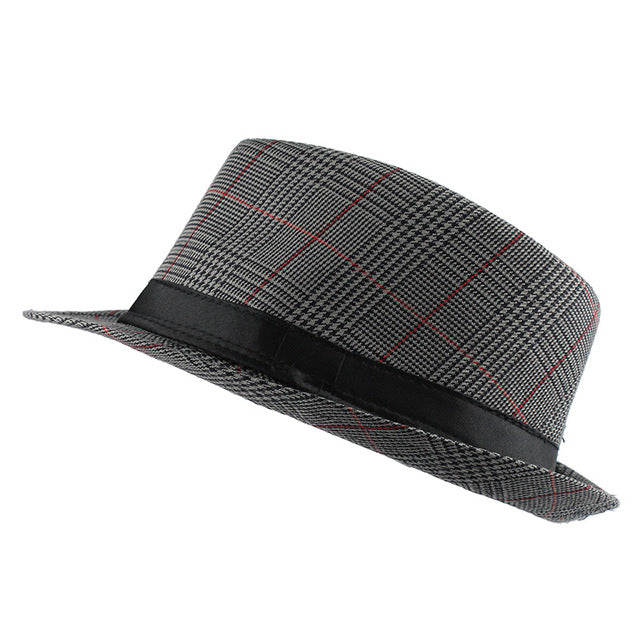 striped Fedora