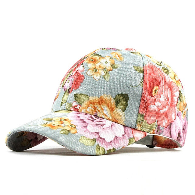 Summer Flowers Cap