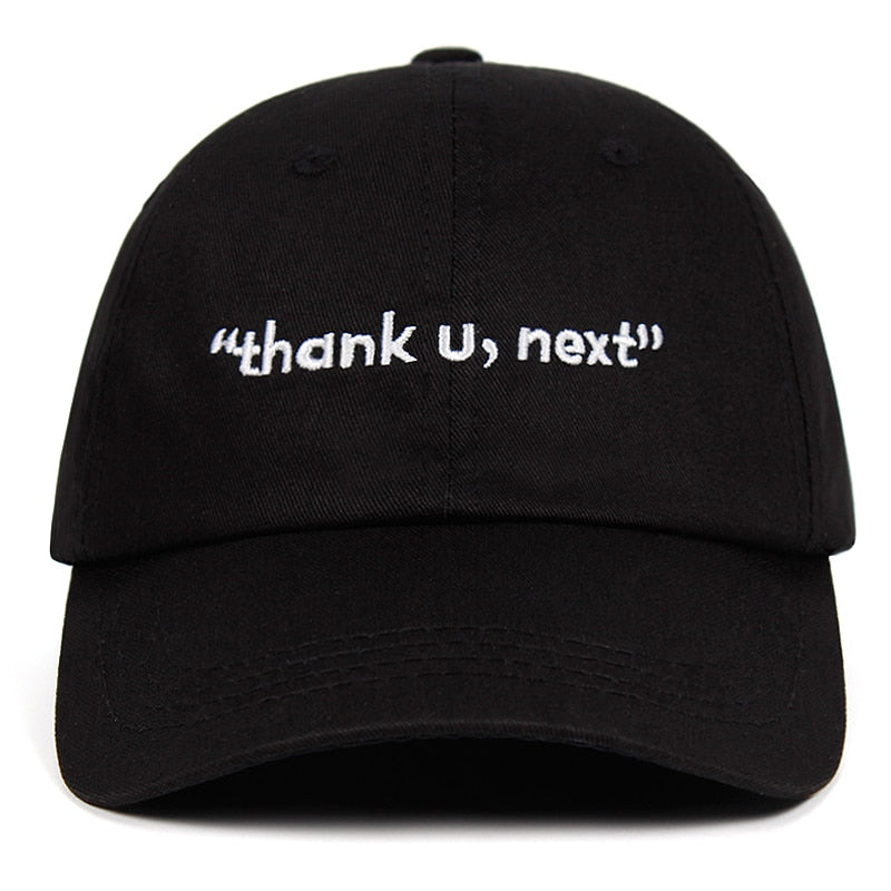 "thank u, next" Cap